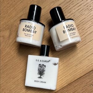 D.S. & Durga Radio Bombay/bowmakers Body Cream travel set